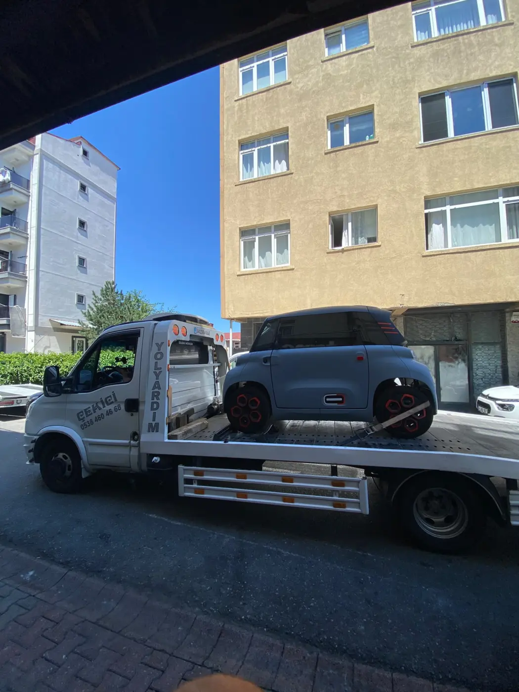 Şehir içi araç kurtarma